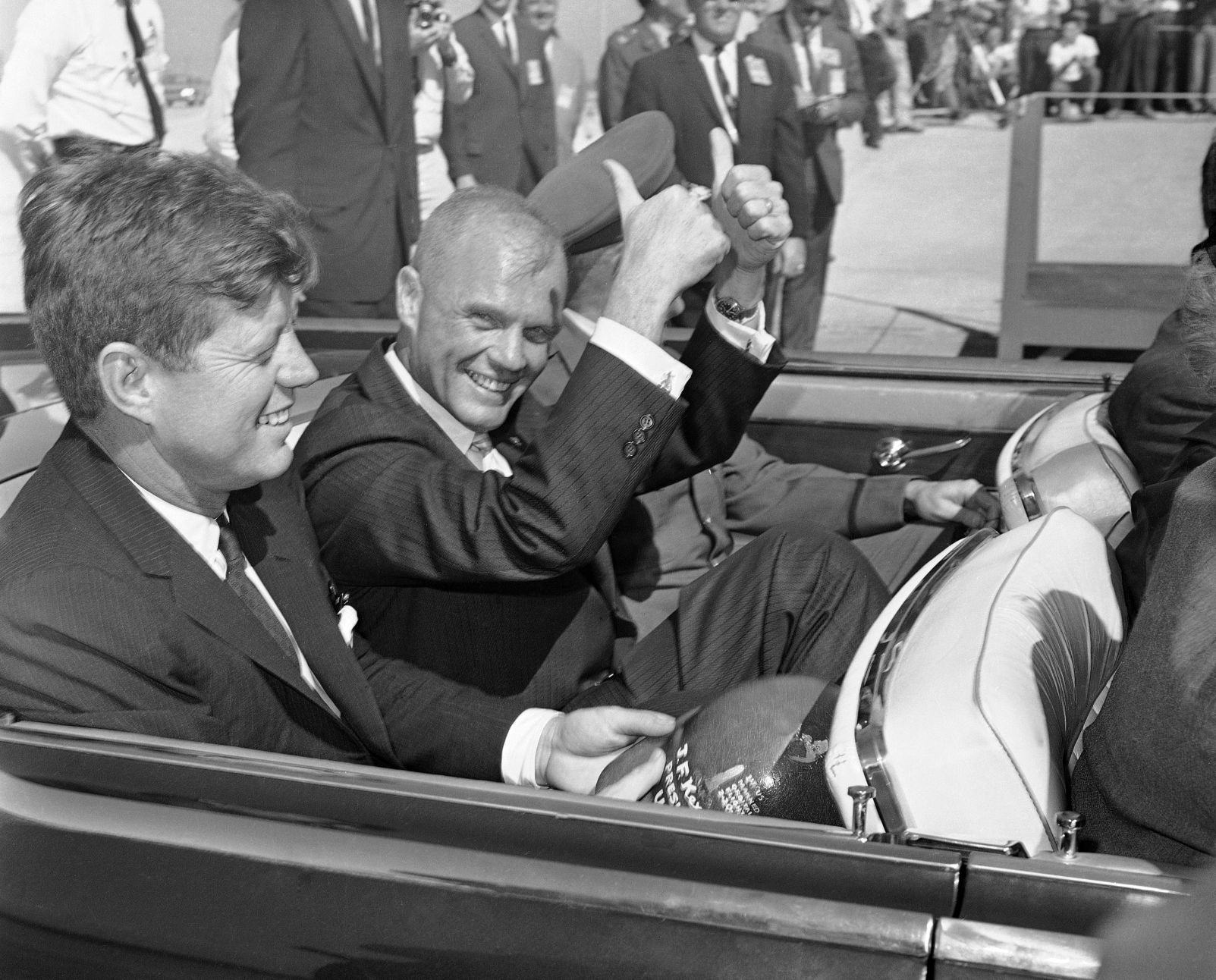 1962: John Kennedy, John Glenn Jr